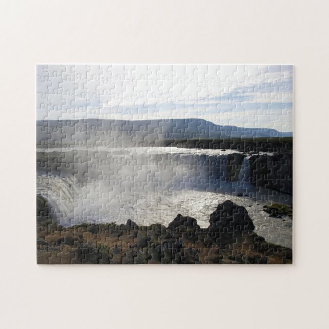 Waterfall River Image Shot Pussel (Horisontell)