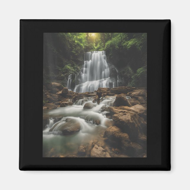Waterfall Style Life_ Pastel Falls And Nature Call Magnet (Framsidan)
