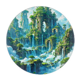 Waterfall Träd Kingdom Dream