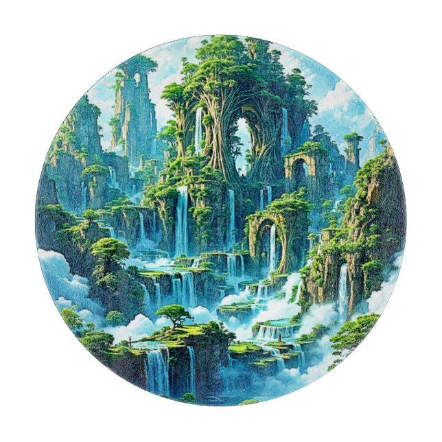 Waterfall Träd Kingdom Dream (Framsidan)