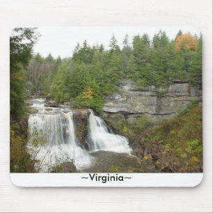 Waterfall Väster Virginia Mousepad Musmatta