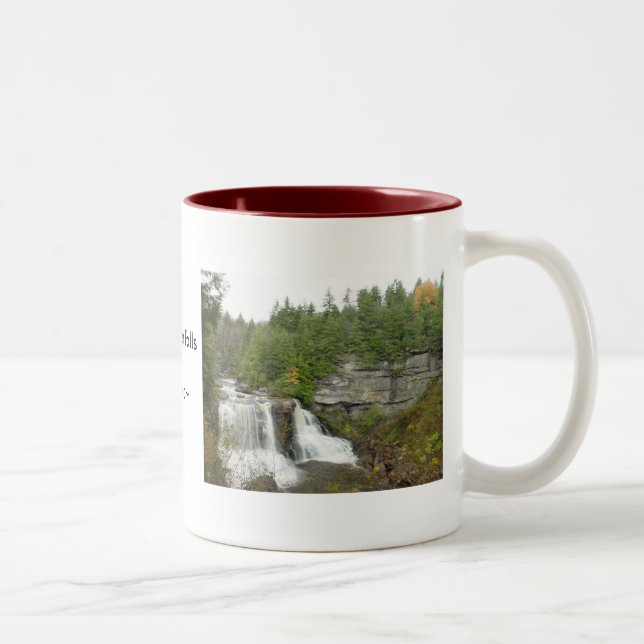 Waterfall Väster Virginia Mugg (Höger)