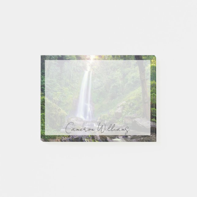 Waterfalls | Bali, Indonesia Post-it Block (Framsida)