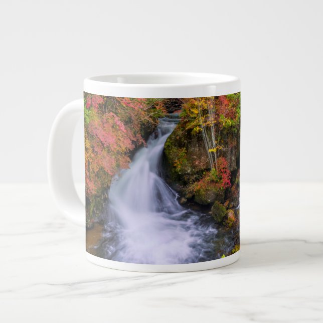 Waterfalls | Faucet Waterfalls Nikko Japan Fall Jumbo Mugg (Framsida vänster)