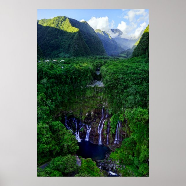 Waterfalls | Grand Galet Falls Poster (Framsidan)