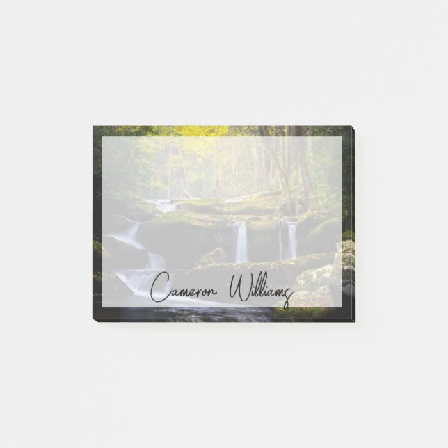 Waterfalls | Great Smoky Mountain National Park Post-it Block (Framsida)