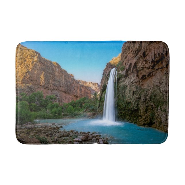 Waterfalls | Havasu Falls at Sunset Badrumsmatta (Framsidan)