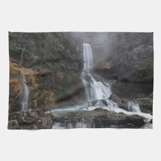Waterfalls | Los Chorros Waterfall Kökshandduk (Horisontell)