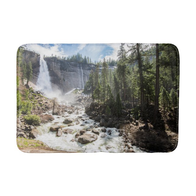 Waterfalls | Nevada Fall, Yosemite, CA Badrumsmatta (Framsidan)