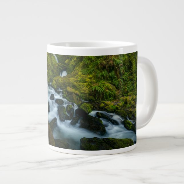 Waterfalls | Olympic National Park, Washington Jumbo Mugg (Framsida höger)