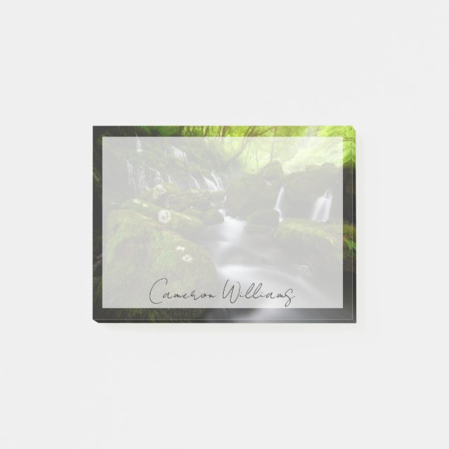 Waterfalls | Satoyama Kisakata Waterfalls Post-it Block (Framsida)