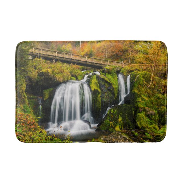 Waterfalls | Triberg Waterfalls, Germany Badrumsmatta (Framsidan)