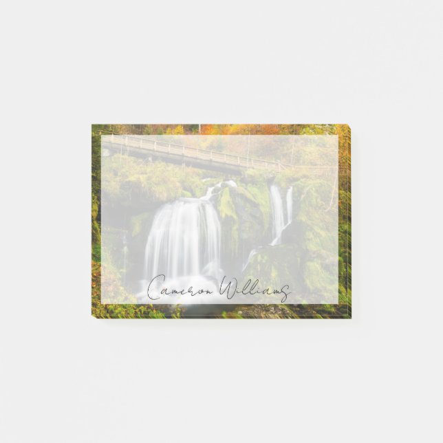 Waterfalls | Triberg Waterfalls, Germany Post-it Block (Framsida)