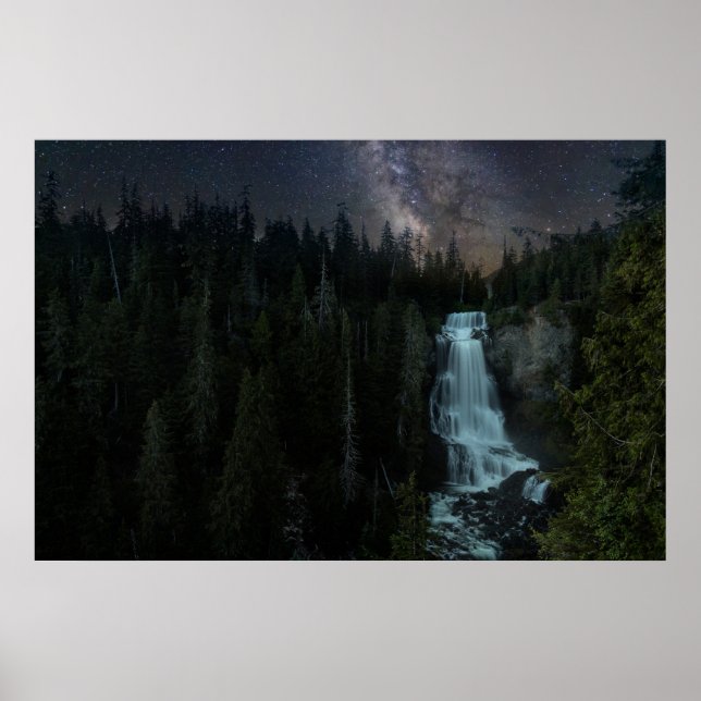 Waterfalls | Whistler Olympic Park Poster (Framsidan)