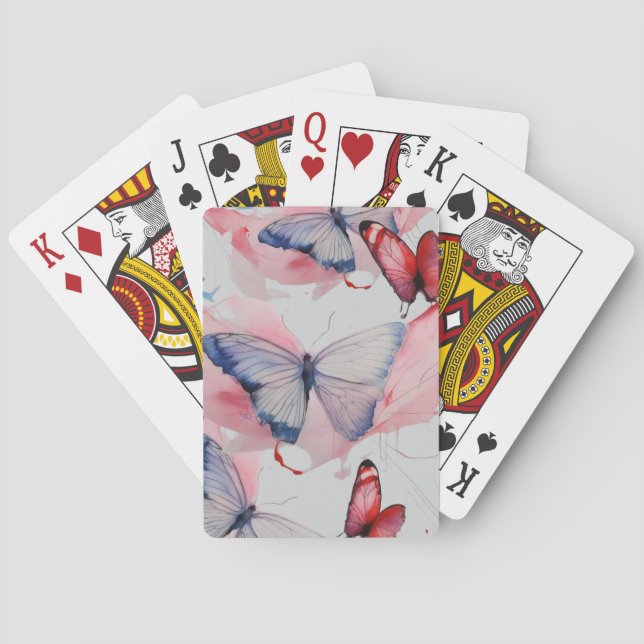 Waterfly 4 casinokort (Baksidan)