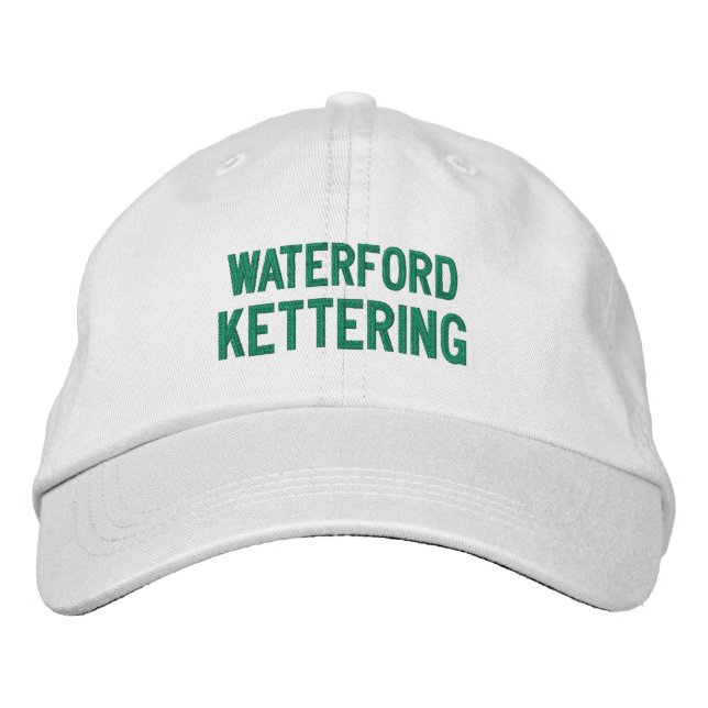 Waterford Kettering High School Embroized Hat Broderad Keps (Framsida)