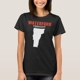 Waterford Vermont USA State America Travel Vermont T Shirt