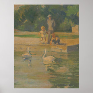 Waterfowl Sjö - Kulhanek Brookside Zoo Poster