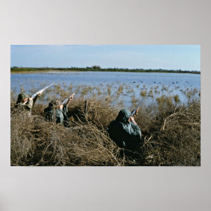 Waterfowljakt Poster