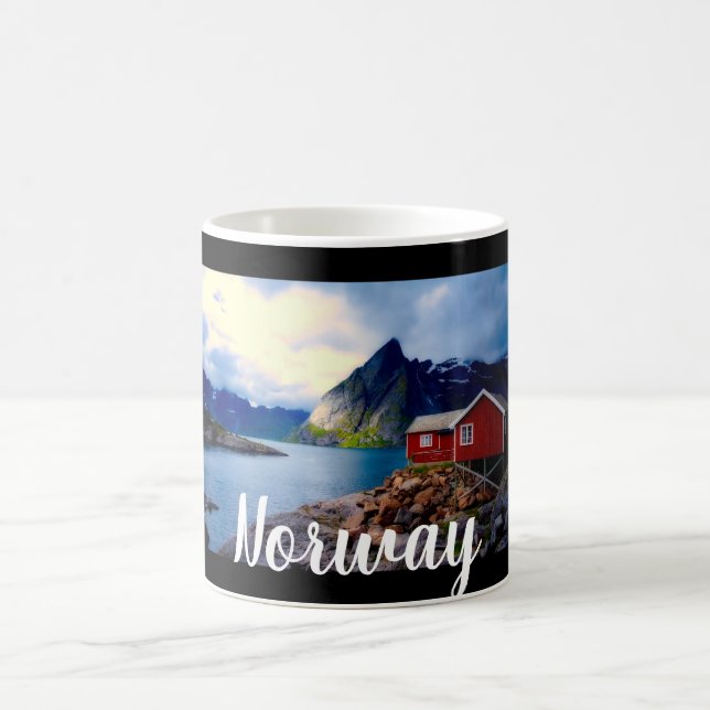 Waterfront Cottage Scenia Norge Kaffemugg (Center)