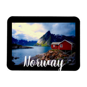 Waterfront Cottage Scenia Norge Magnet