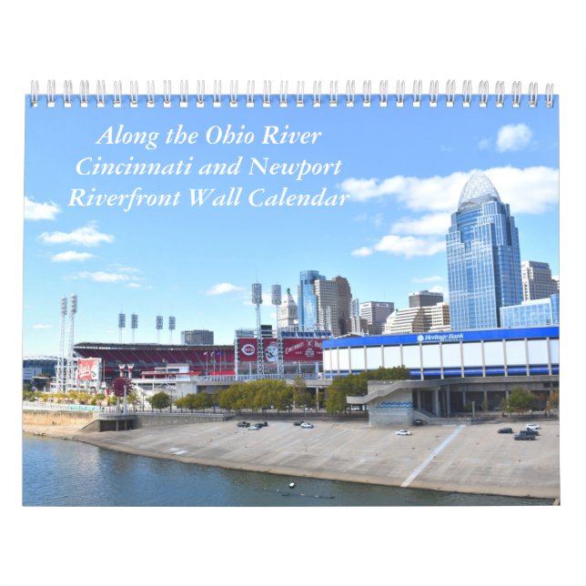 Waterfront of Cincinnati/Newport Wall Calendar Kalender (Omslag)