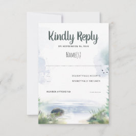 Waterfront Summer Bröllop OSA Kort