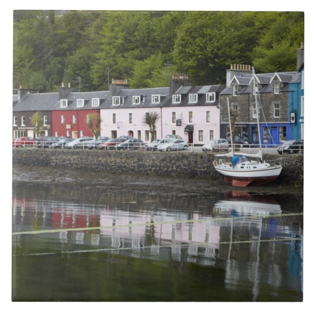Waterfront, Tobermory, Isle of Mull, Skottland, 2 Kakelplatta (Framsidan)