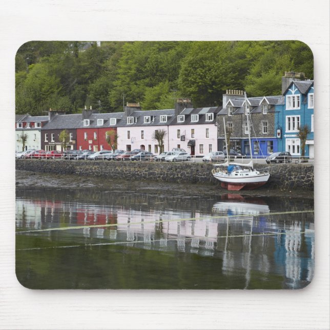 Waterfront, Tobermory, Isle of Mull, Skottland, 2 Musmatta (Framsidan)