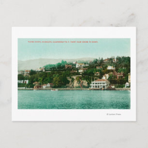 Waterfront View of San Francisco Yacht Klubb Vykort