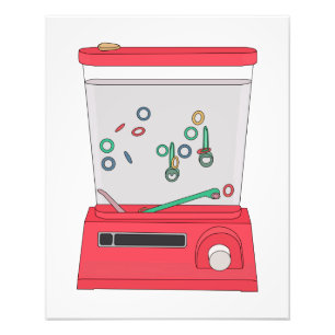 Waterful Ring Toss Fototryck