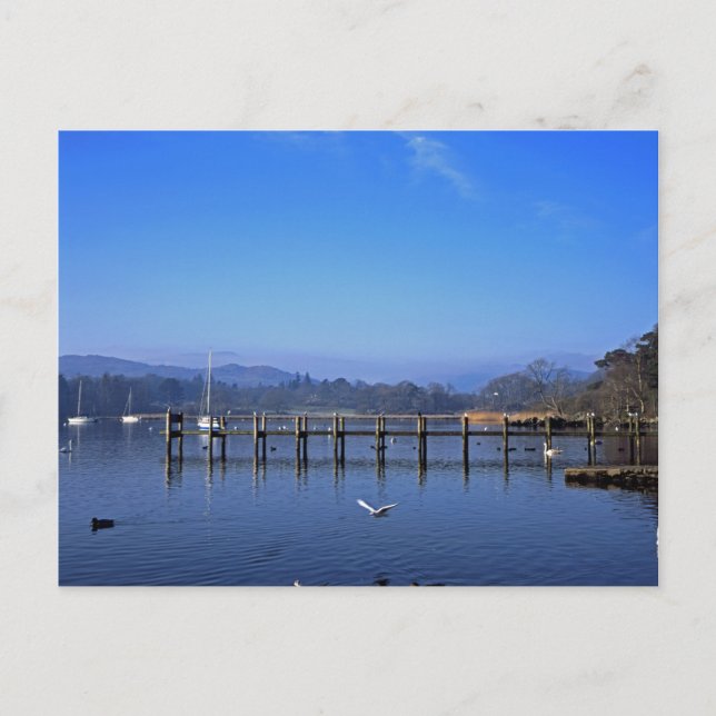 Waterhead Ambleside England Vykort (Framsida)