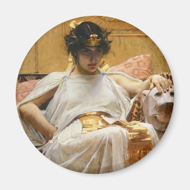 Waterhouse Cleopatra Magnet (Framsidan)