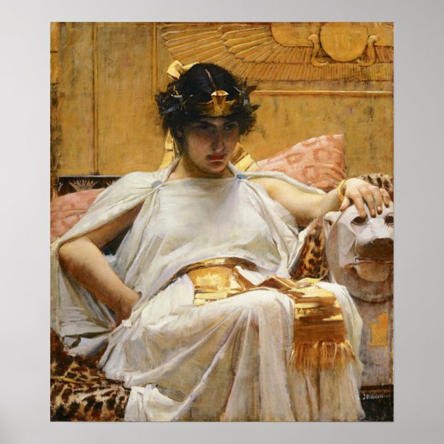 Waterhouse Cleopatra Poster (Framsidan)