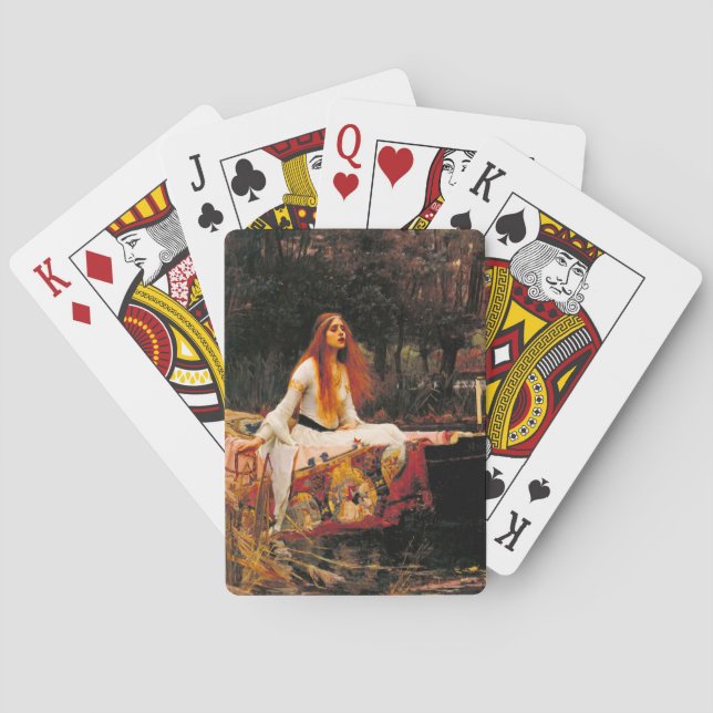 Waterhouse Dam i Shalott Casinokort (Baksidan)