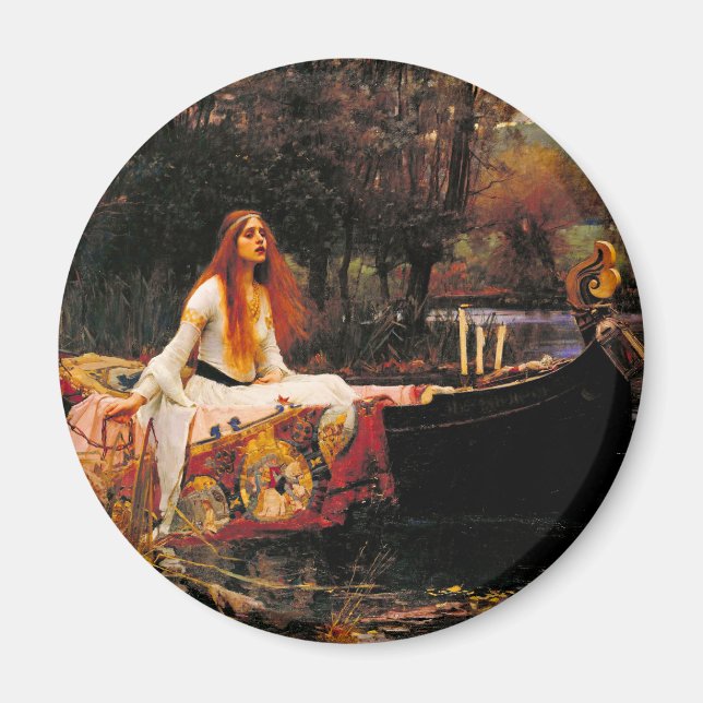 Waterhouse Dam i Shalott Magnet (Framsidan)