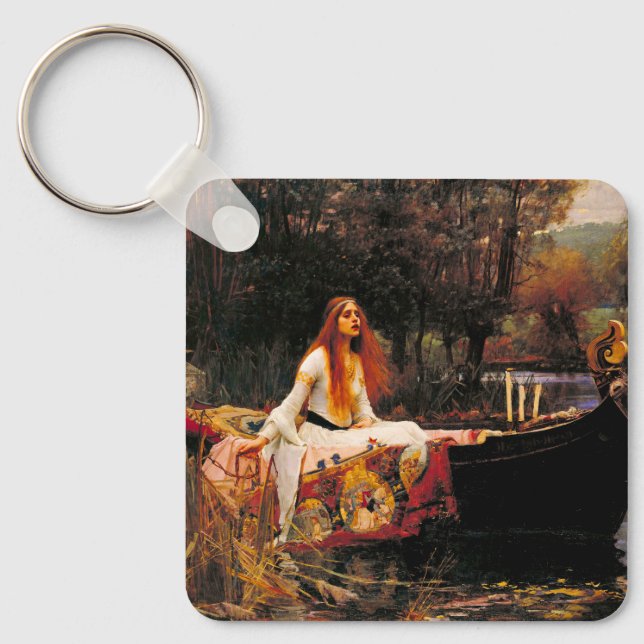 Waterhouse Dam i Shalott Nyckelring (Framsida)
