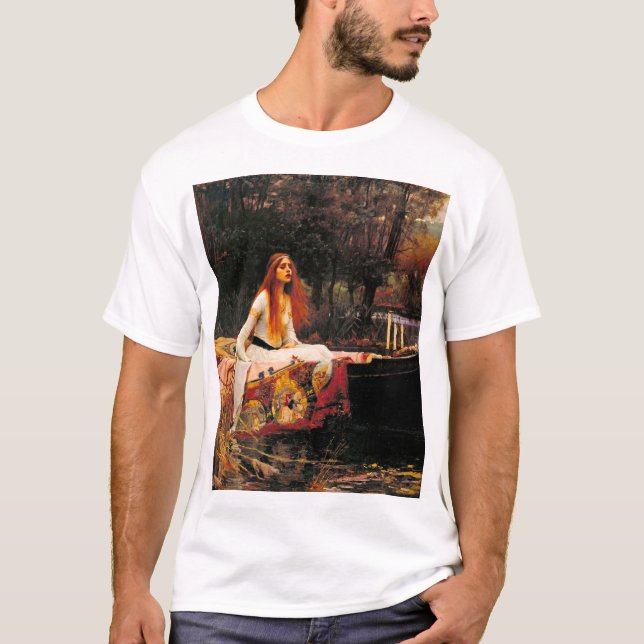 Waterhouse Dam i Shalott T Shirt (Framsida)