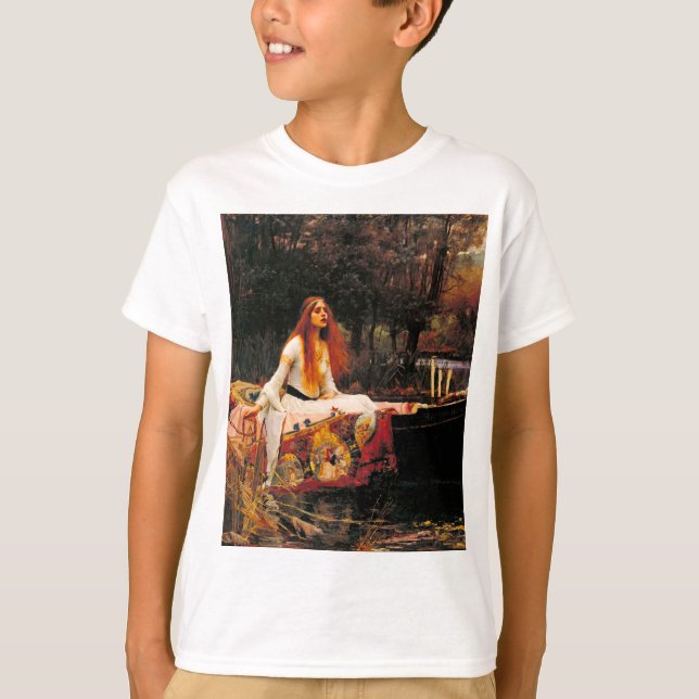 Waterhouse Dam i Shalott T Shirt (Framsida)