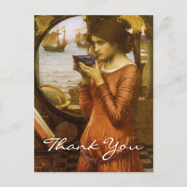 Waterhouse Destiny Vykort (Framsida)