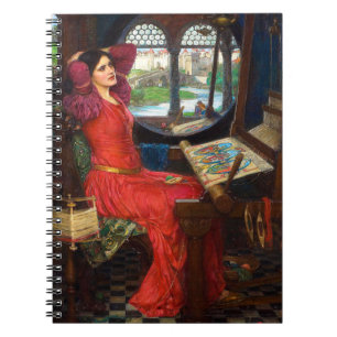 Waterhouse I Am Half-Sick of Shadows Anteckningsbok
