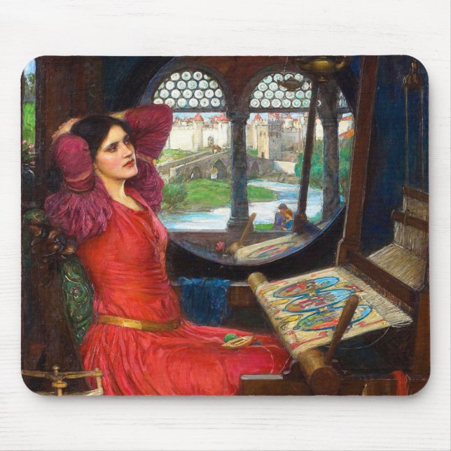 Waterhouse I Am Half-Sick of Shadows Musmatta (Framsidan)