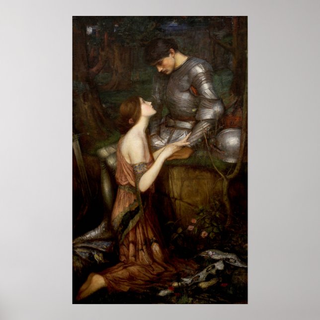 Waterhouse - John Lamia Poster (Framsidan)