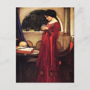 Waterhouse kristallkulainbjudningarna inbjudningar
