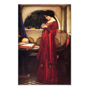 Waterhouse kristallkulatrycket fototryck