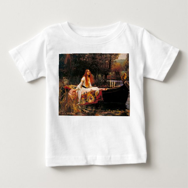 Waterhouse Lady of Shalott T Shirt (Framsida)