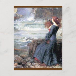 Waterhouse miranda, den lättaste kvinnans frakt ha vykort