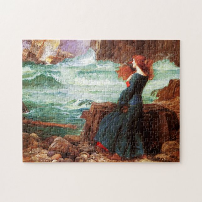 Waterhouse Miranda stormpussel Pussel (Horisontell)