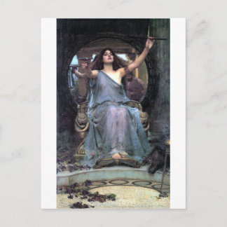 Waterhouse Offering Kopp Ulysses-kvinna Vykort