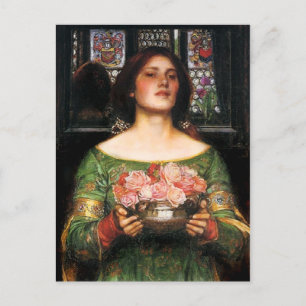 Waterhouse Samla in YA-Rosenknoppar vykort